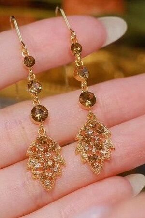 Diamond Cut Trendy Earrings-124